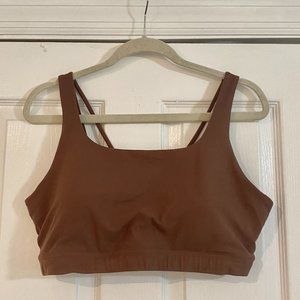 Athleta Exhale Bra D-DD+, Rose, XL